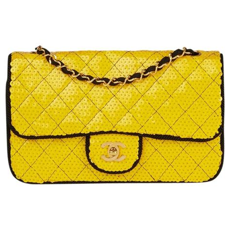 sac a main chanel paillettes|chanel handbags.